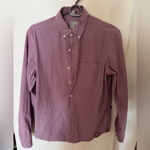 J Crew slim untucked button up shirt